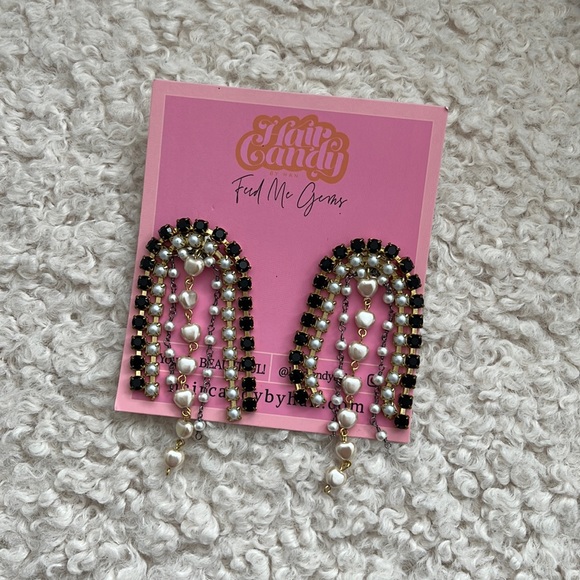 Feed Me Gems Hair Candy by Han Specialty Heart Rainbow One of a Kind New - Picture 1 of 1